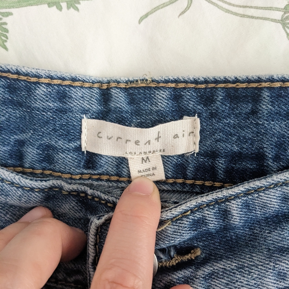 Anthropologie jeans, high waisted, cropped, wide leg - Picture 4 of 4